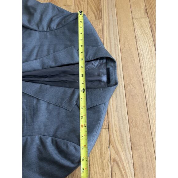 BLACK LABEL Ralph Lauren Wool Blazer Grey Size 42R Sport Coat Notch Lapel - Picture 14 of 14